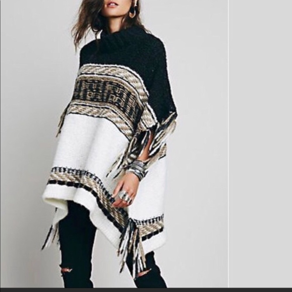 Free people poncho